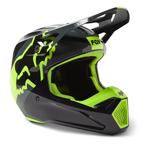 Fox Racing V1 Xpozr Helmet (Black/Grey)